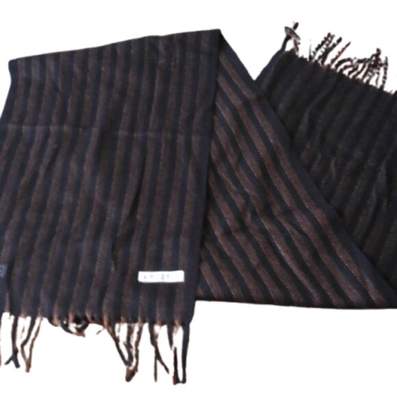 Cashmere/Lambswool Winter Scarf by I. Magnin (Vintage) - Picture 2 of 5